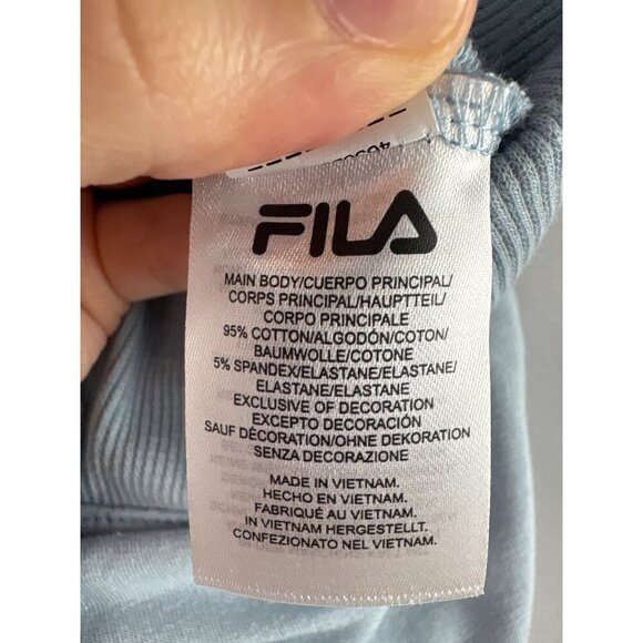 Women’s Fila Size Medium Light Blue Joggers - Picture 5 of 6